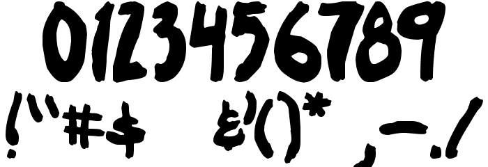 Obssessed Font OTHER CHARS