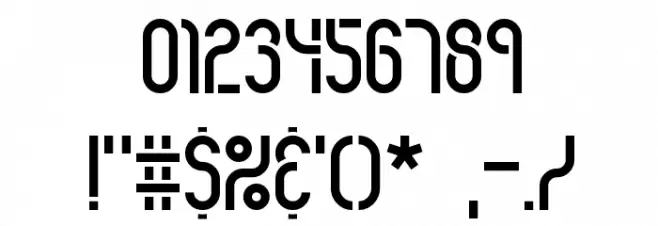 Obstacle BRK Font OTHER CHARS