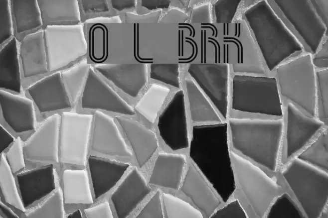 Obstacle Lines BRK 字体 examples