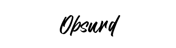 Obsurd  Fuentes Gratis Descargar