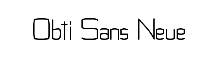 Obti Sans Neue  لخطوط تنزيل