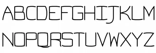 Obti Sans Neue Font Litere mari