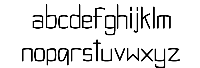 Obti Sans Neue Font LOWERCASE