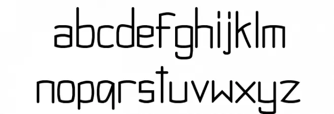 Obti Sans Neue 字体 小写