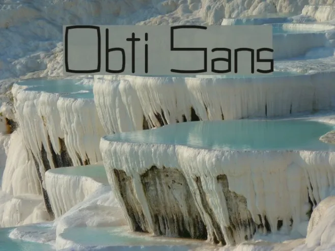 Obti Sans Example 2