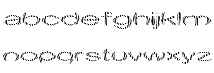 Obtuse One Font LOWERCASE