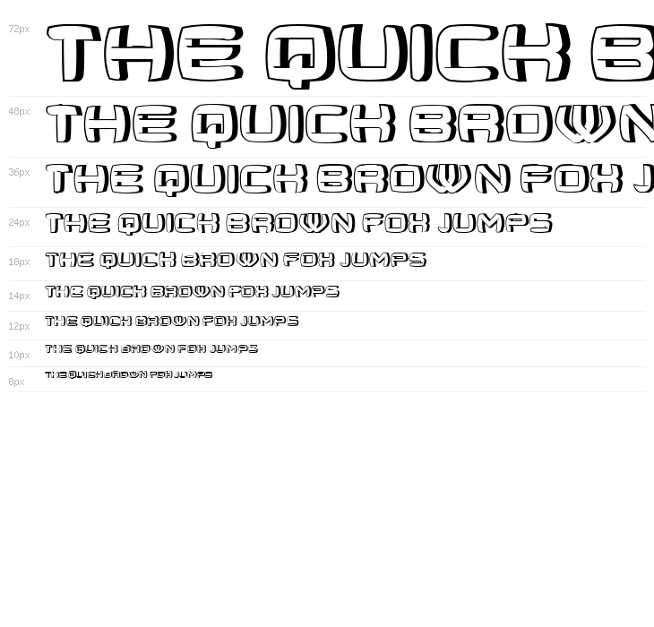 Obtuse Regular Waterfall