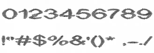 Obtuse two Font OTHER CHARS