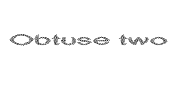 Obtuse two Logo