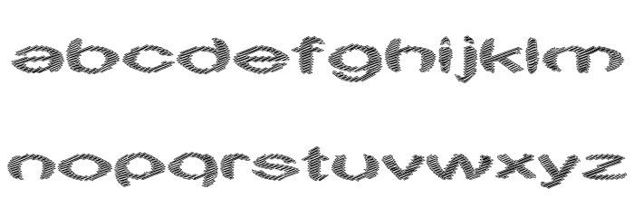 Obtuse two Font LOWERCASE