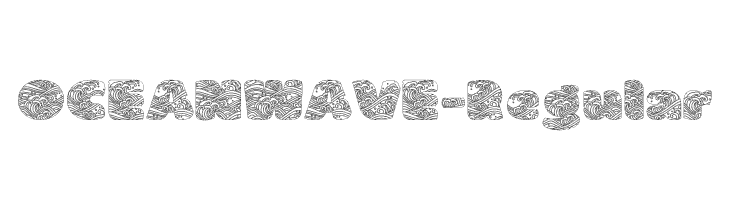 OCEANWAVE-Regular  Скачать бесплатные шрифты