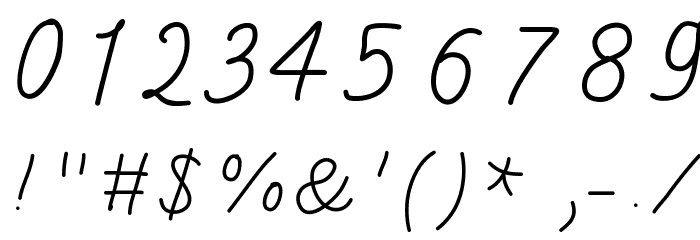 OCTOBER Font OTHER CHARS