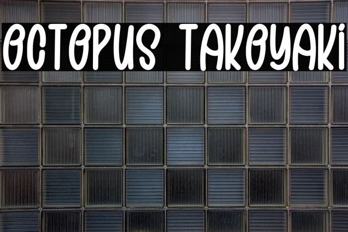 OCTOPUS TAKOYAKI Example 2