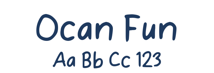 Ocan Fun Font Preview