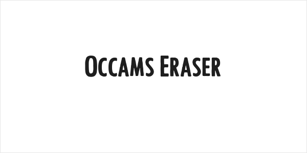 Occams Eraser Logo