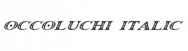 Occoluchi Italic 