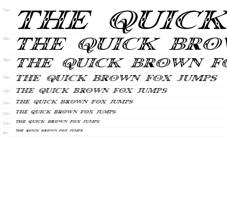 Occoluchi Italic Waterfall