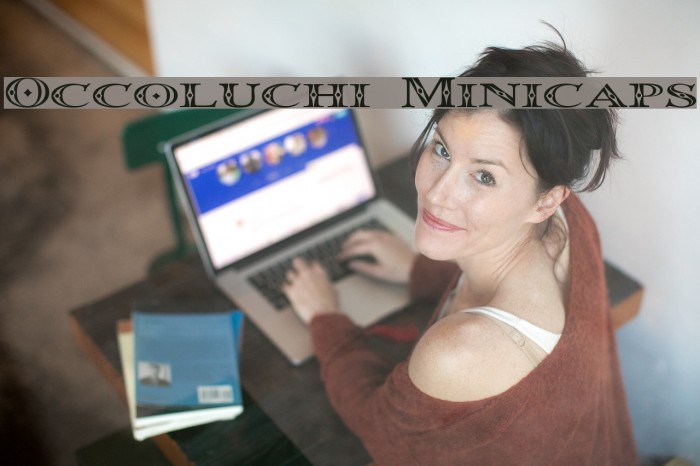 Occoluchi Minicaps Font examples