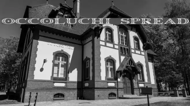Occoluchi Spread Font examples