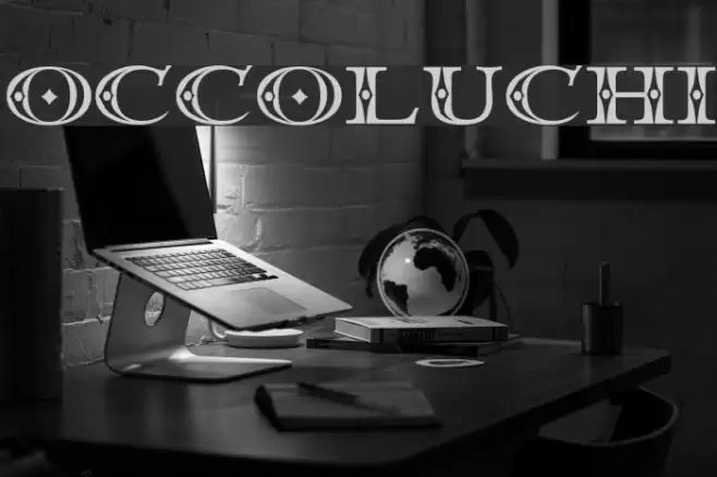 Occoluchi Font examples