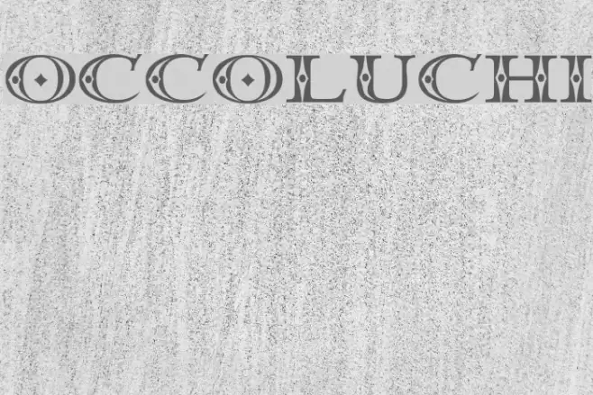 Occoluchi Font examples