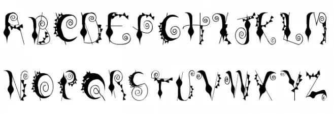Occult Fonte MAIÚSCULAS