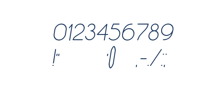 Occupied Italic Other Characters