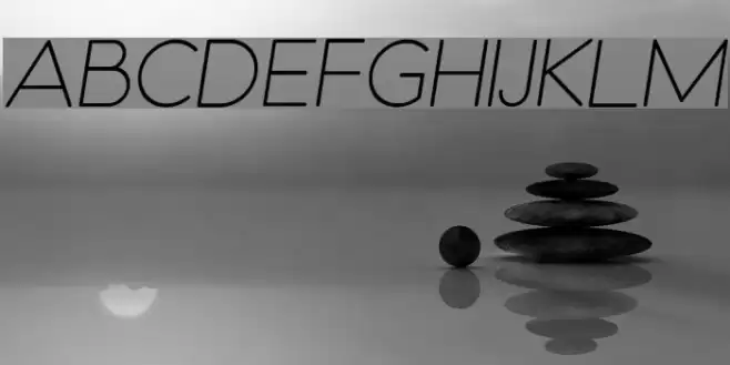 Occupied Italic Font examples