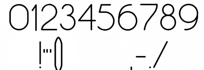 Occupied Font Alte caractere