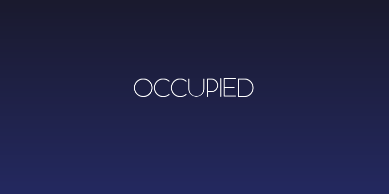 Occupied Social Header