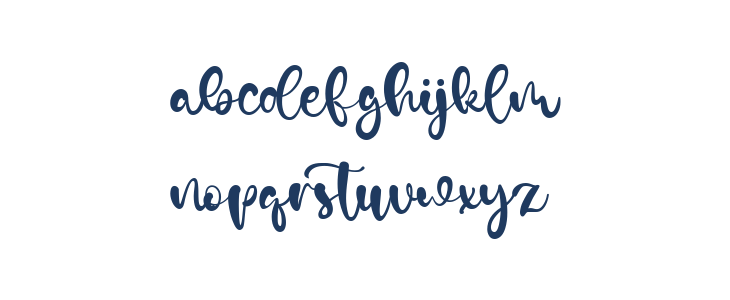 Ocean Castle Lowercase