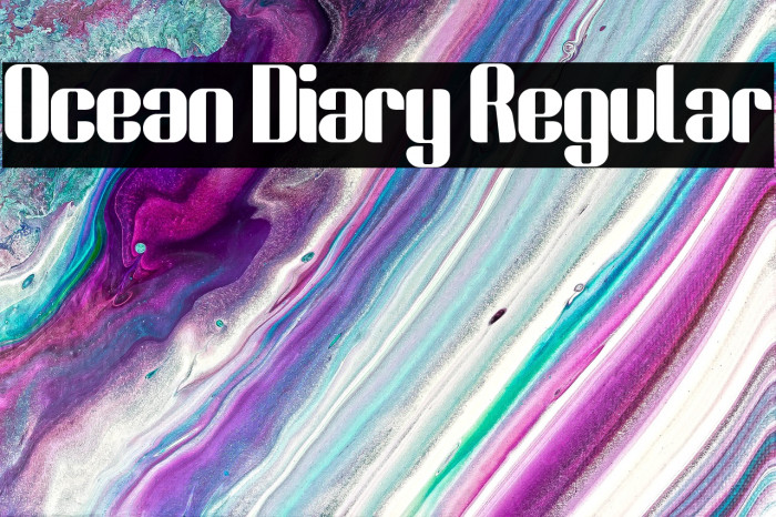 Ocean Diary Regular Example 1