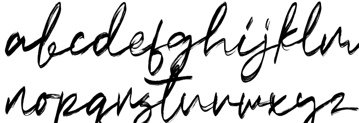 Ocean Dream Alternate Font LOWERCASE