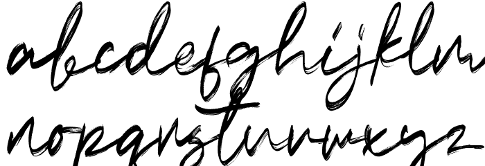 Ocean Dream Alternate Font LOWERCASE