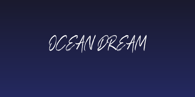 Ocean Dream Social Header