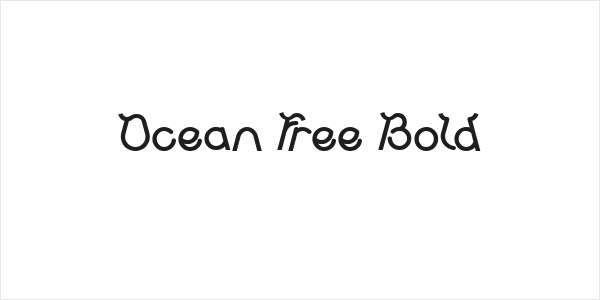 Ocean Free Bold Logo