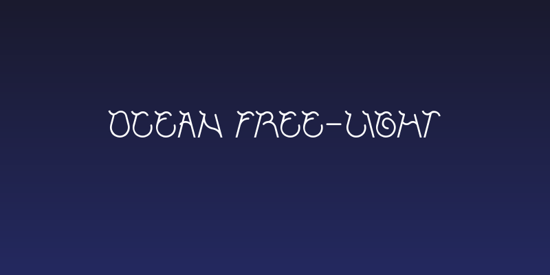 Ocean Free-Light Social Header
