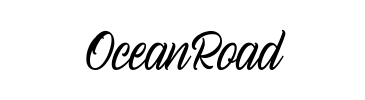 Ocean Road  les polices de caractères gratuit tlcharger