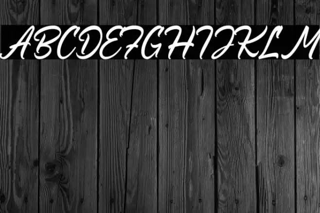 Ocean Road Font examples