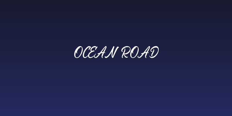 Ocean Road Social Header