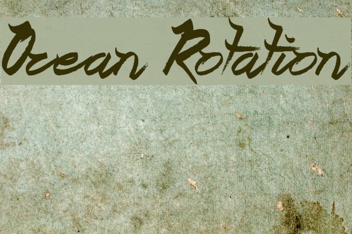 Ocean Rotation Example 3