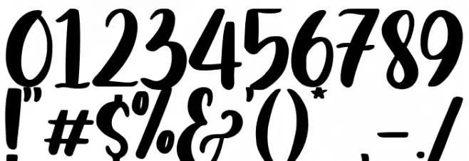 Ocean Sunshine Demo Version Font OTHER CHARS