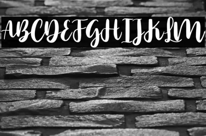 Ocean Sunshine Demo Version Font examples