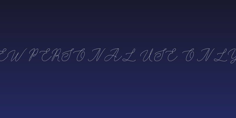 Ocean View PERSONAL USE ONLY Regular Social Header