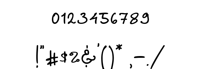 Ocean Wave Font OTHER CHARS