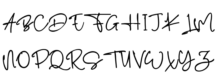 Ocean Wave Font UPPERCASE