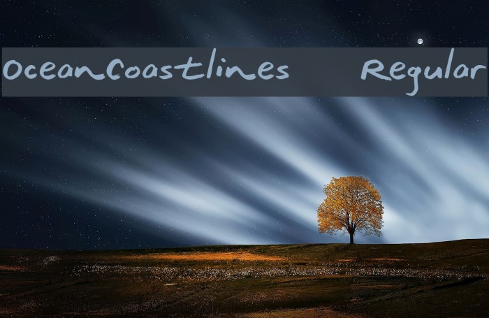 OceanCoastlines-Regular Example 3