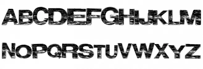 OceanTwelve Шрифта ВЕРХНИЙ