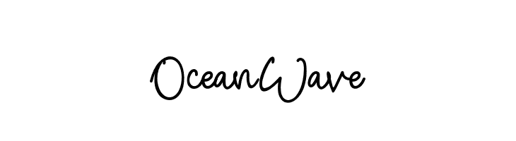 OceanWave  Скачать бесплатные шрифты