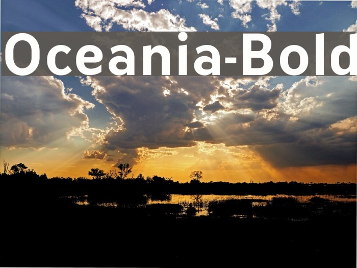 Oceania-Bold Example 1
